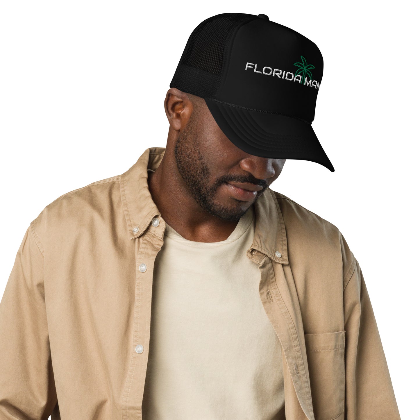 Florida Palm Trucker Hat